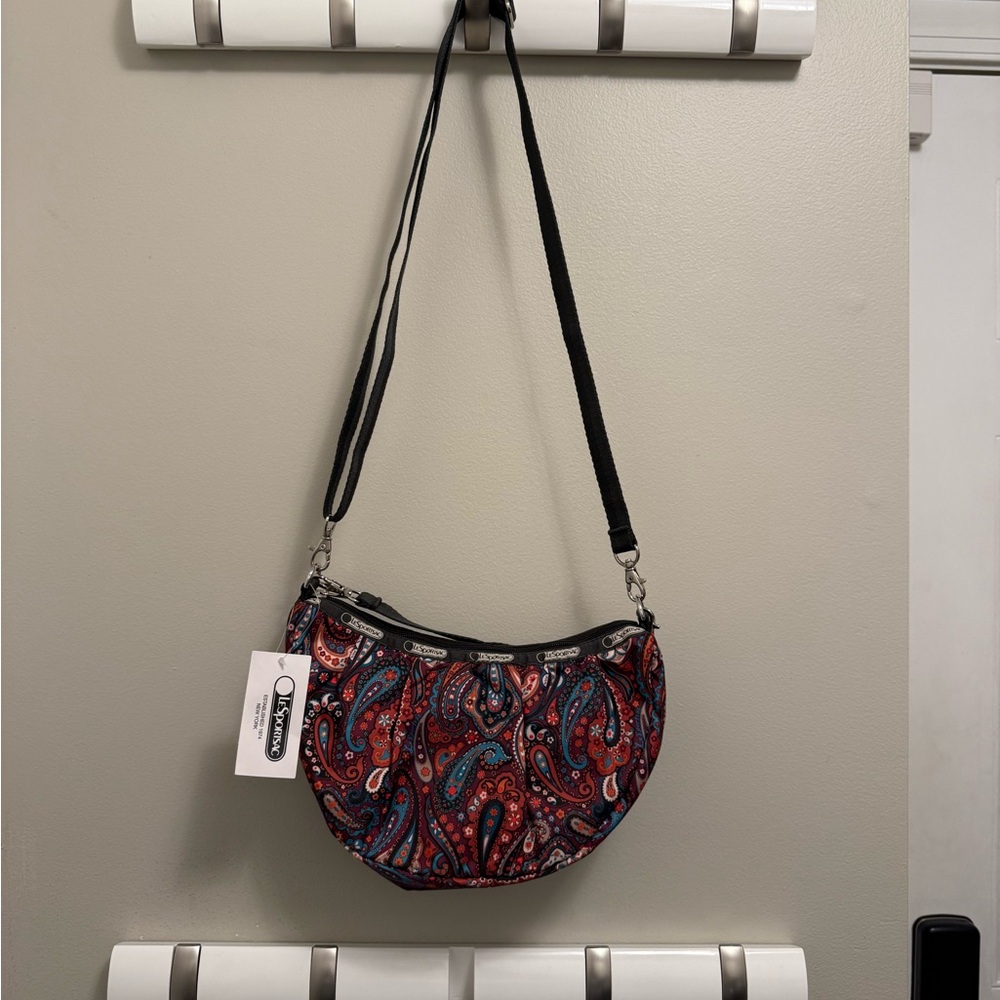 Lesportsac Small Hobo Crossbody in Paisley